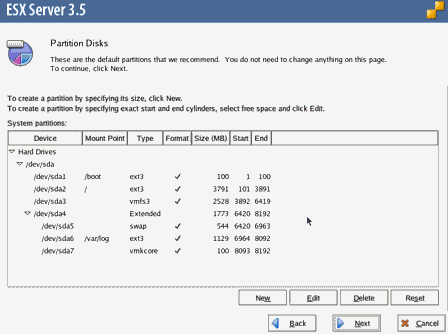 partition disks