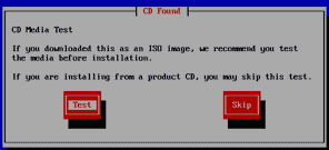 CD media test